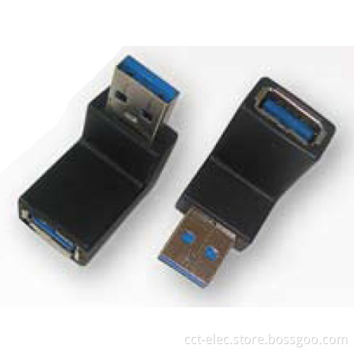 USB 3.0 Male to Female Adaptor, 90"Angle Type